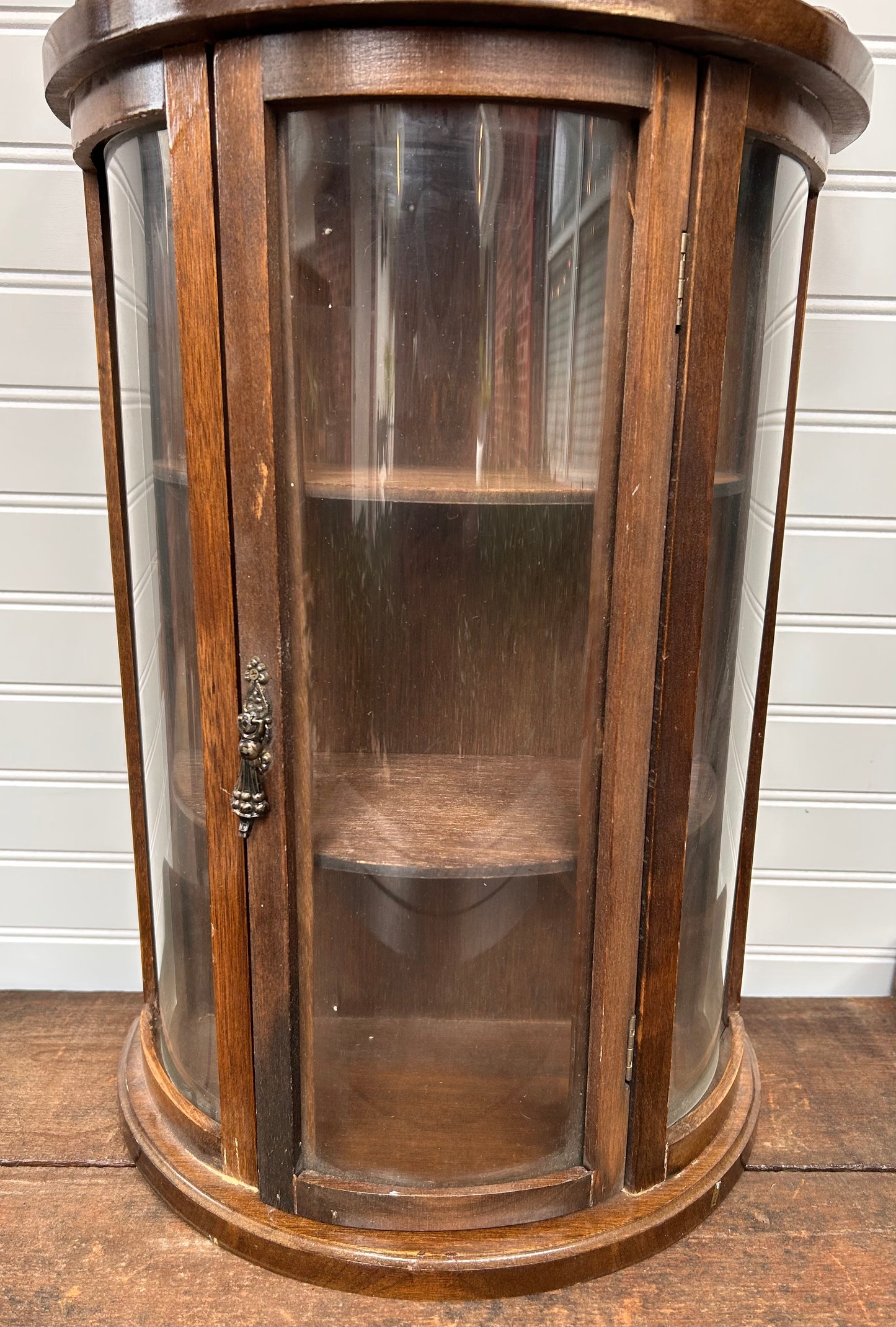 Vintage Curio Display Cabinet