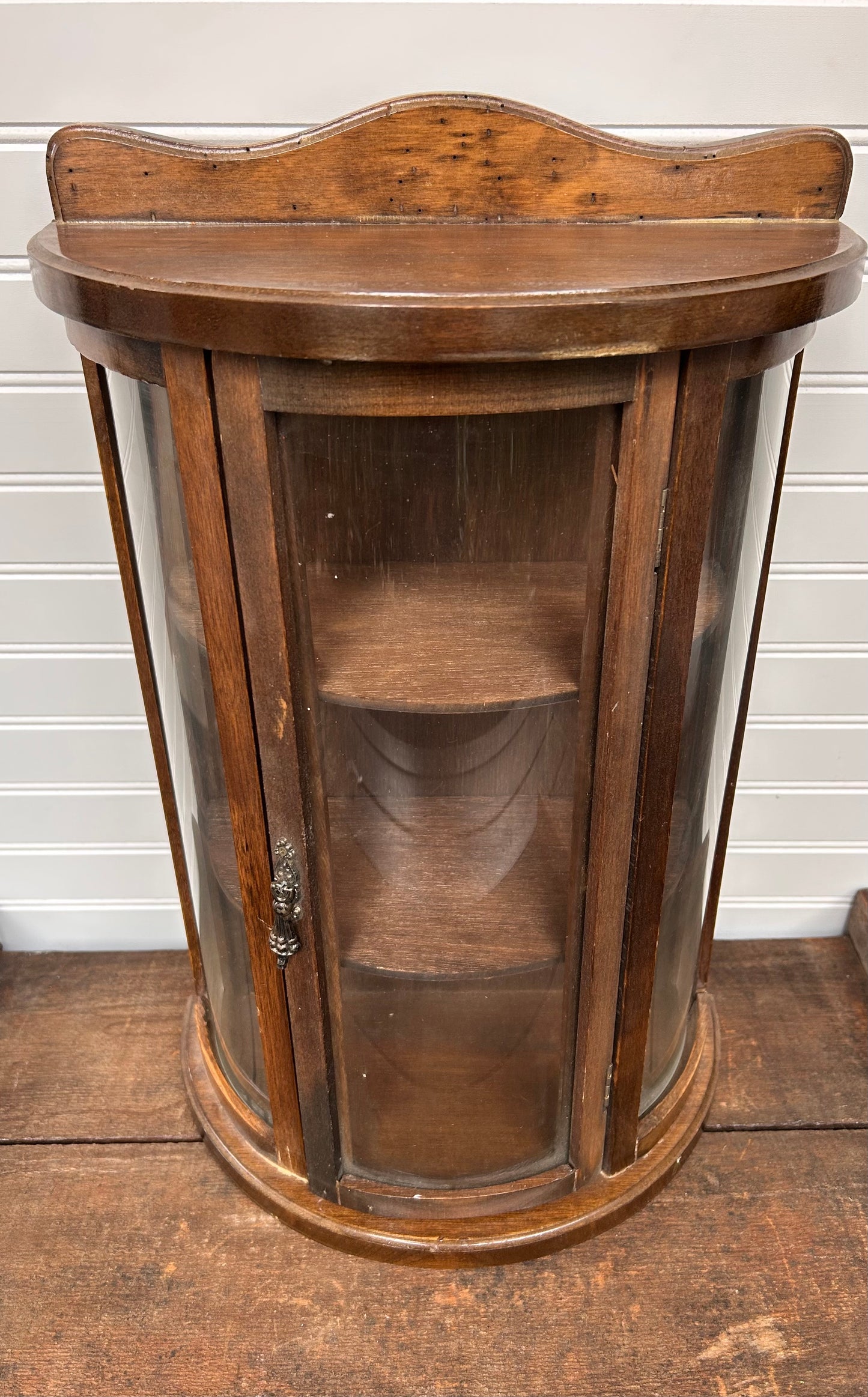 Vintage Curio Display Cabinet