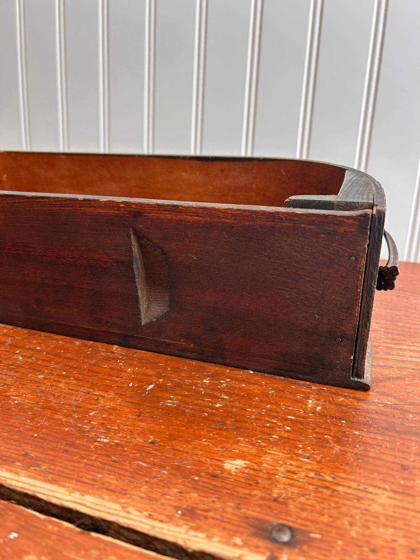 Vintage Treadle Sewing Machine Drawer