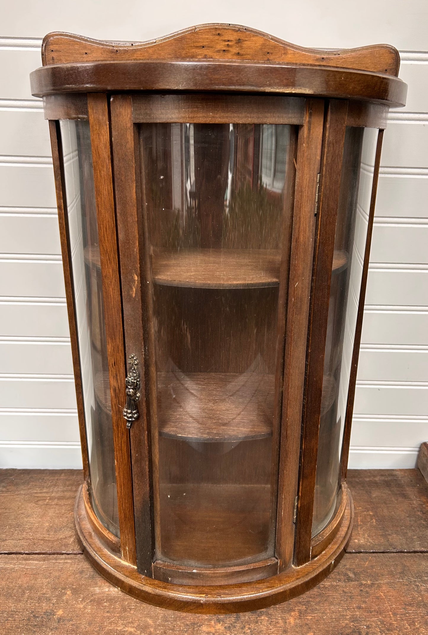 Vintage Curio Display Cabinet