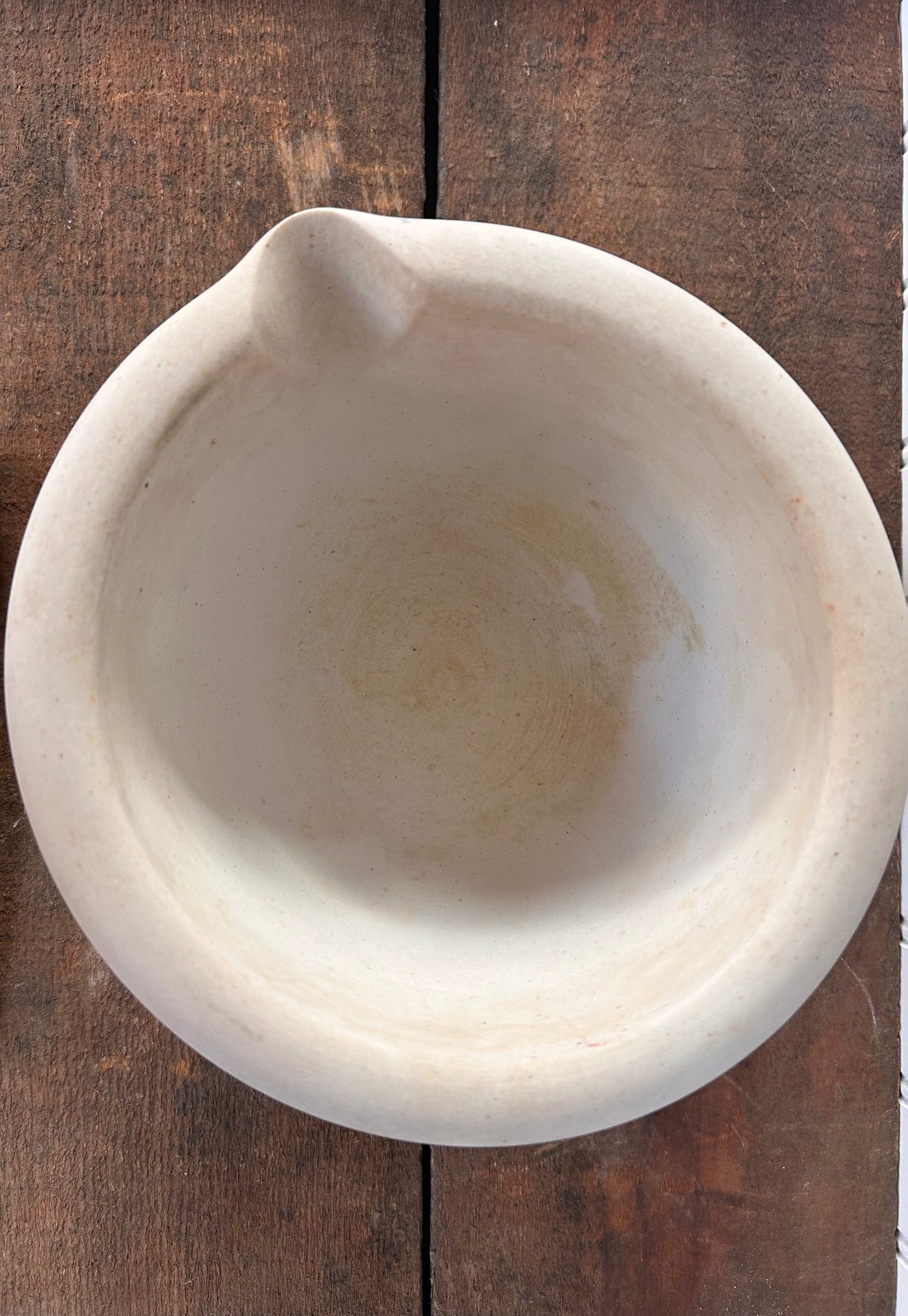 Antique Apothecary Mortar & Pestle - Thos.Maddock's Sons Co. Ironstone, Early 1900s